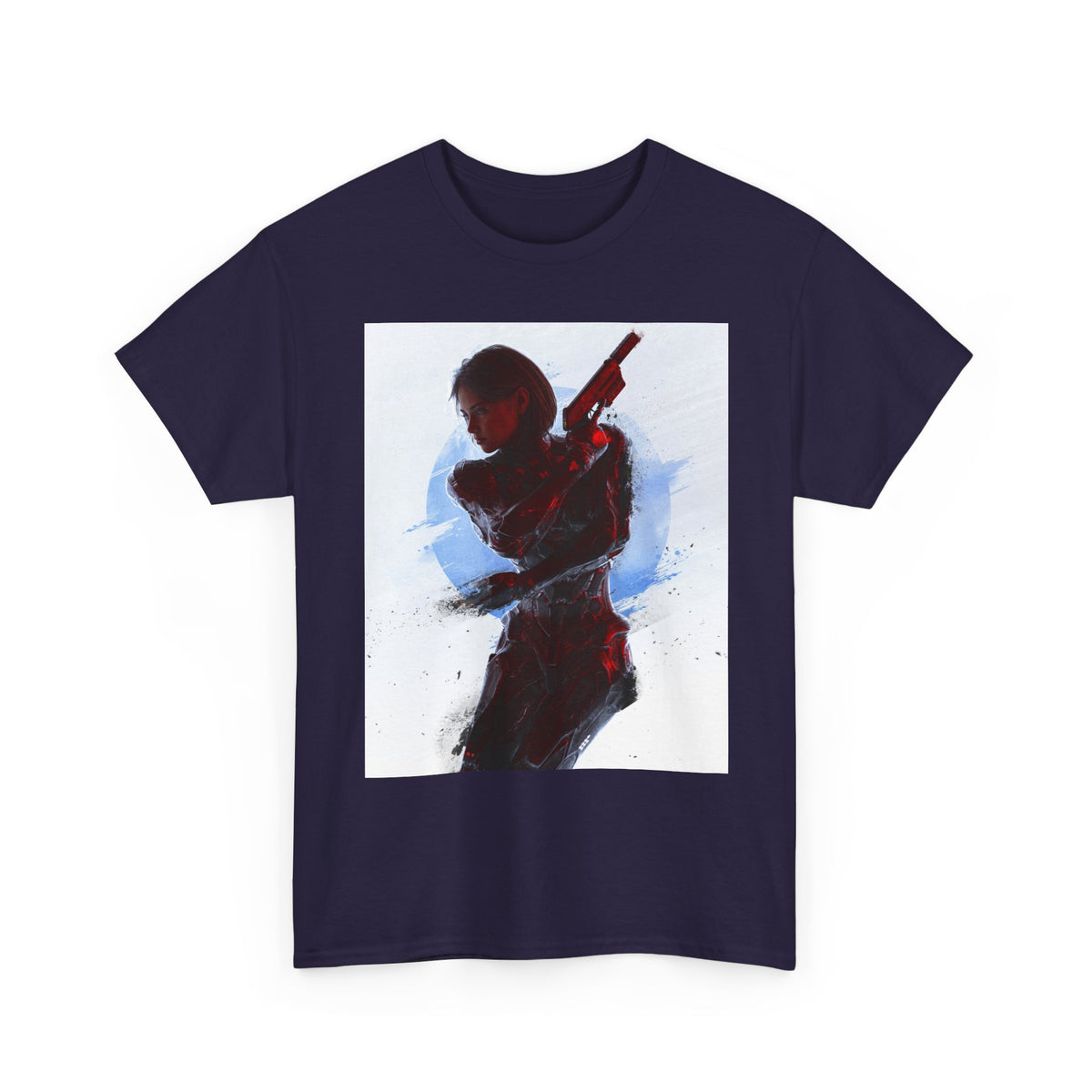 Miku O'Connor T-Shirt — Murder on a Monochrome World Cover Art Tee