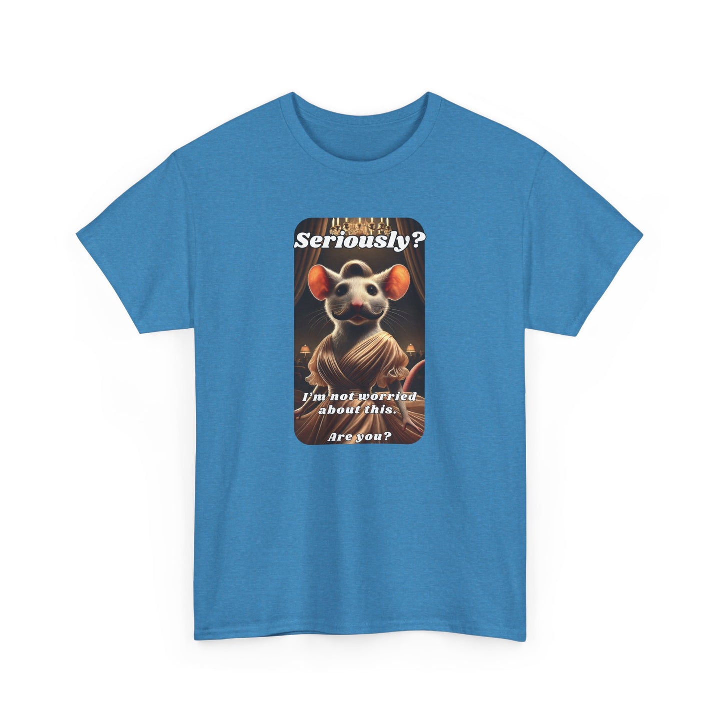 Trans Mouse Graphic Tee - "Seriously?"