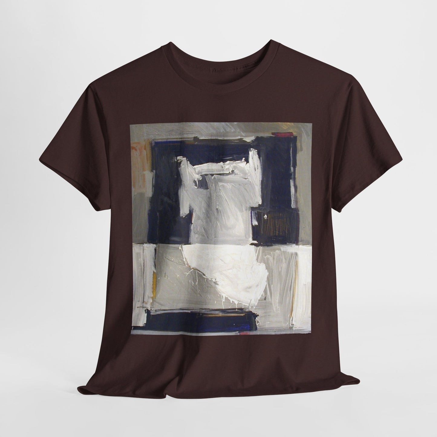 Artistic Abstract Design Unisex Heavy Cotton Tee - Casual Style for Art Lovers