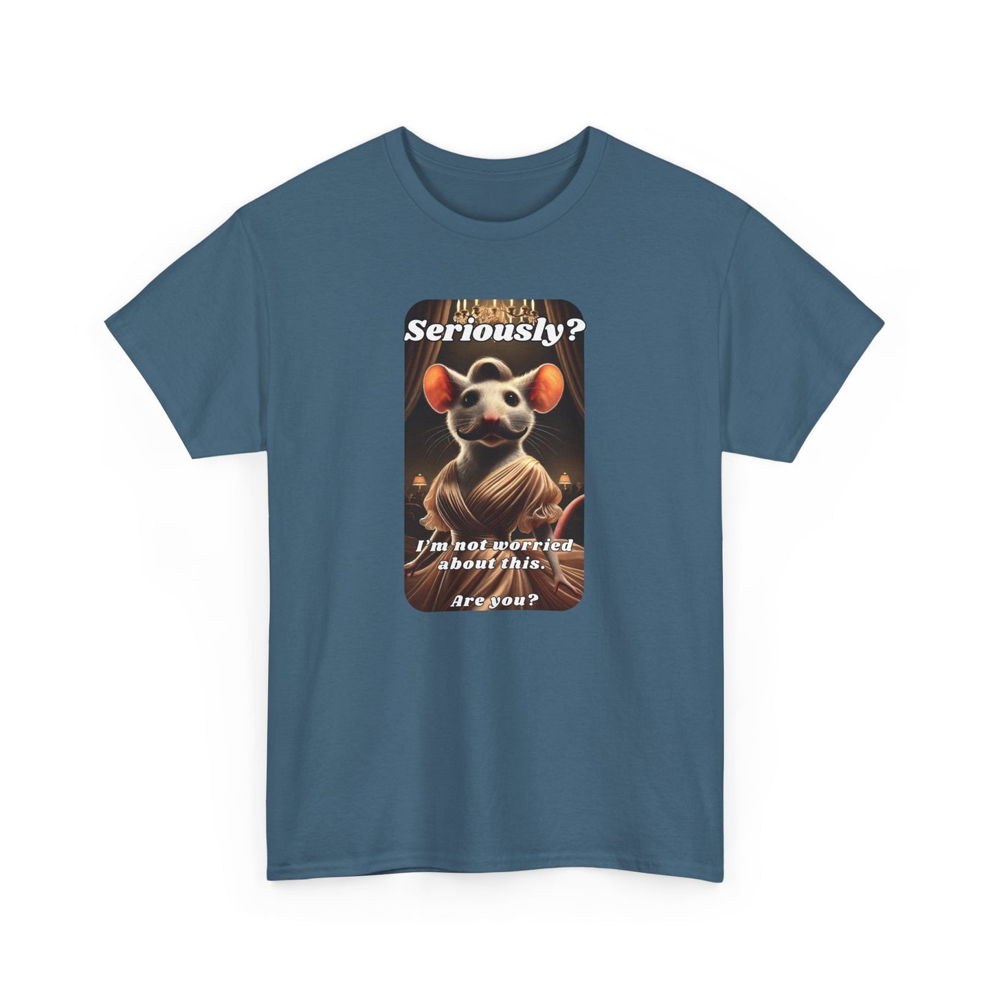 Trans Mouse Graphic Tee - "Seriously?"