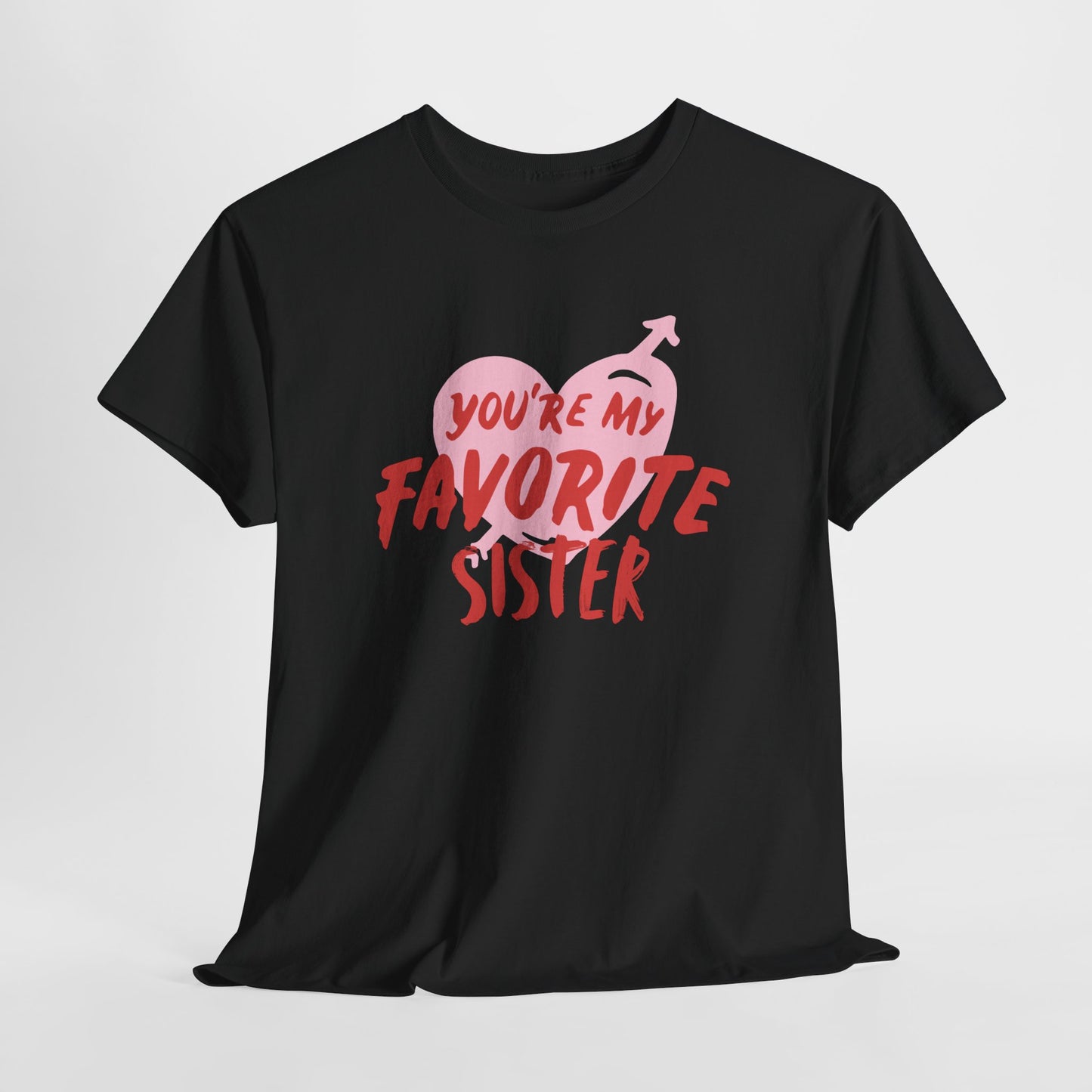 Favorite Sister Heavy Cotton Tee