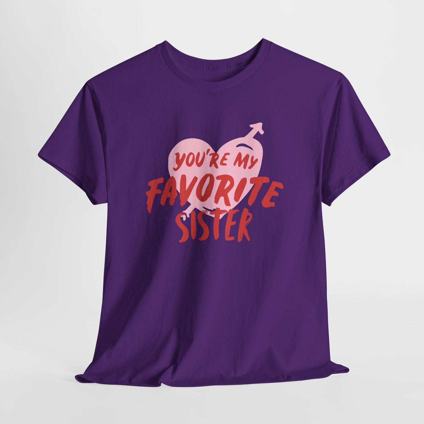 Favorite Sister Heavy Cotton Tee