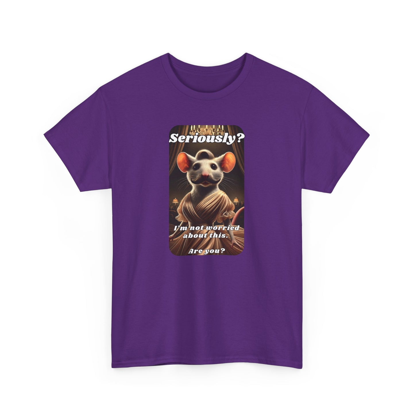 Trans Mouse Graphic Tee - "Seriously?"
