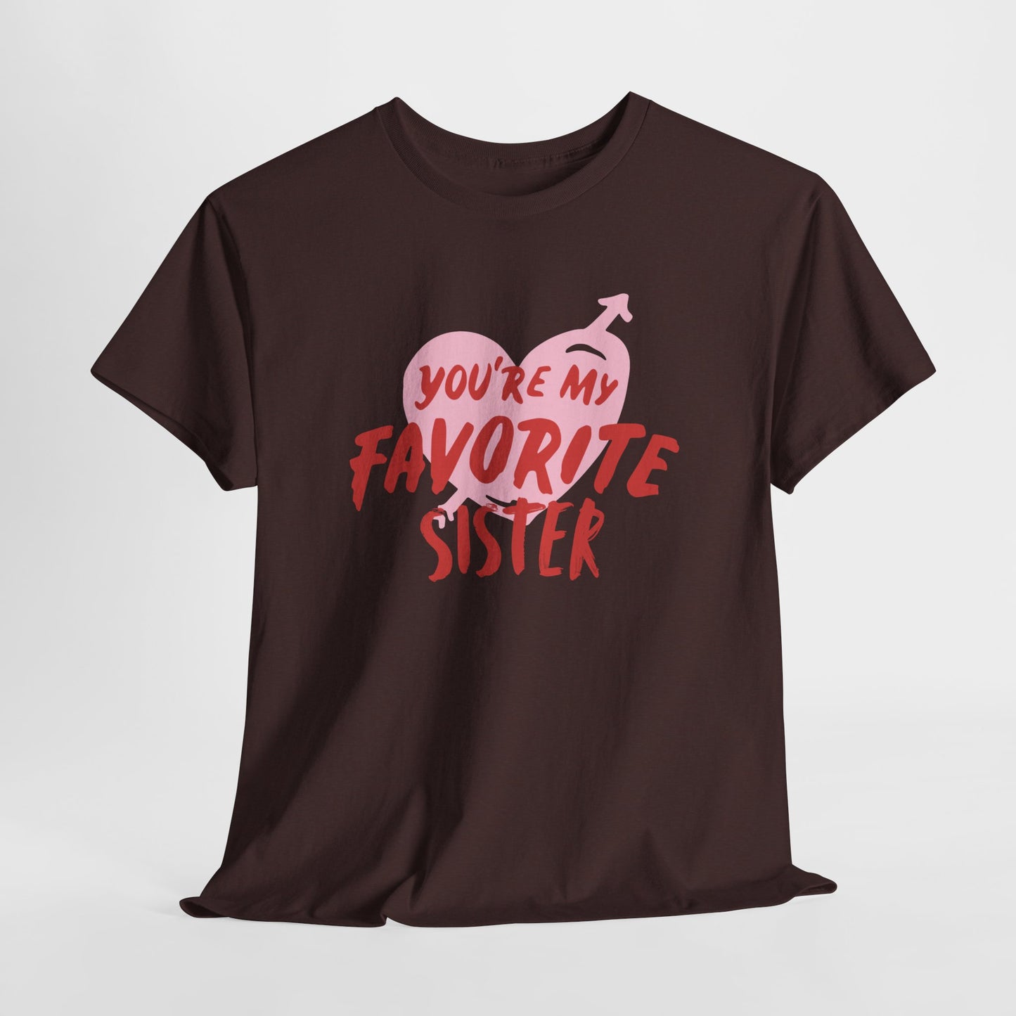 Favorite Sister Heavy Cotton Tee