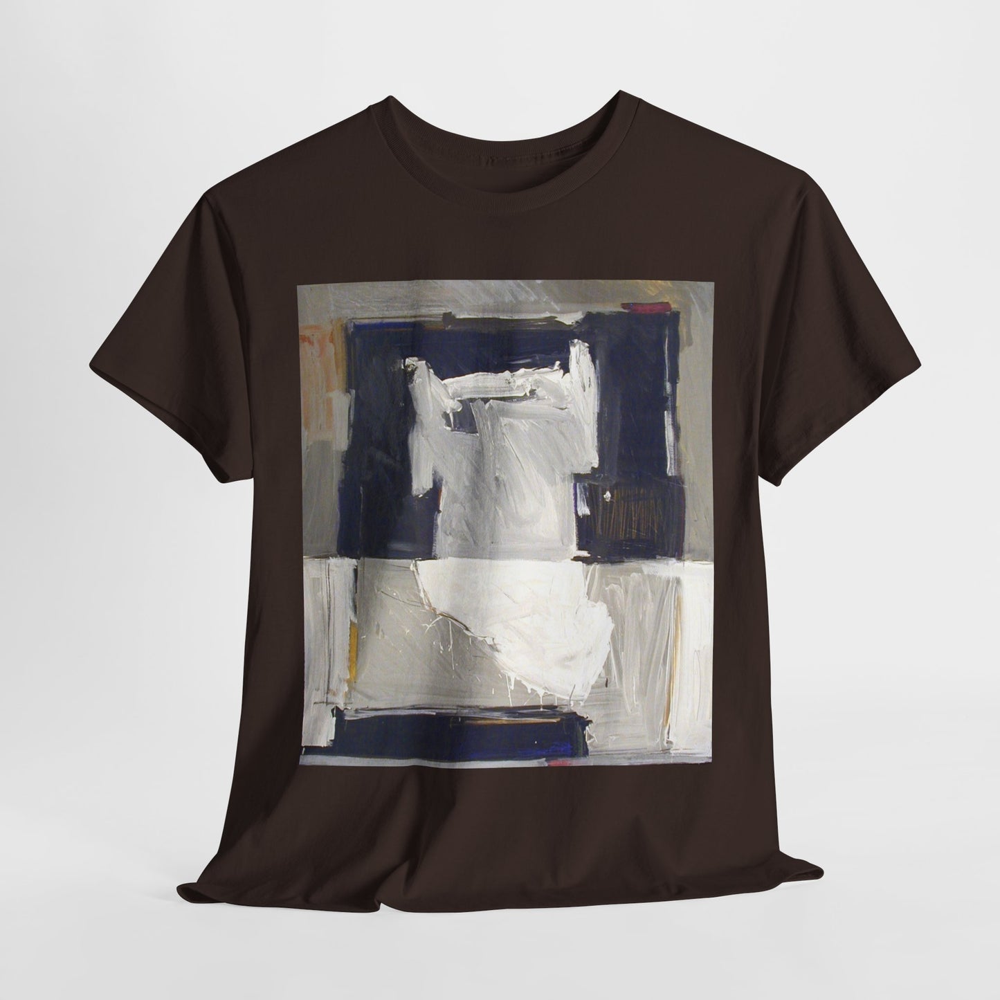 Artistic Abstract Design Unisex Heavy Cotton Tee - Casual Style for Art Lovers