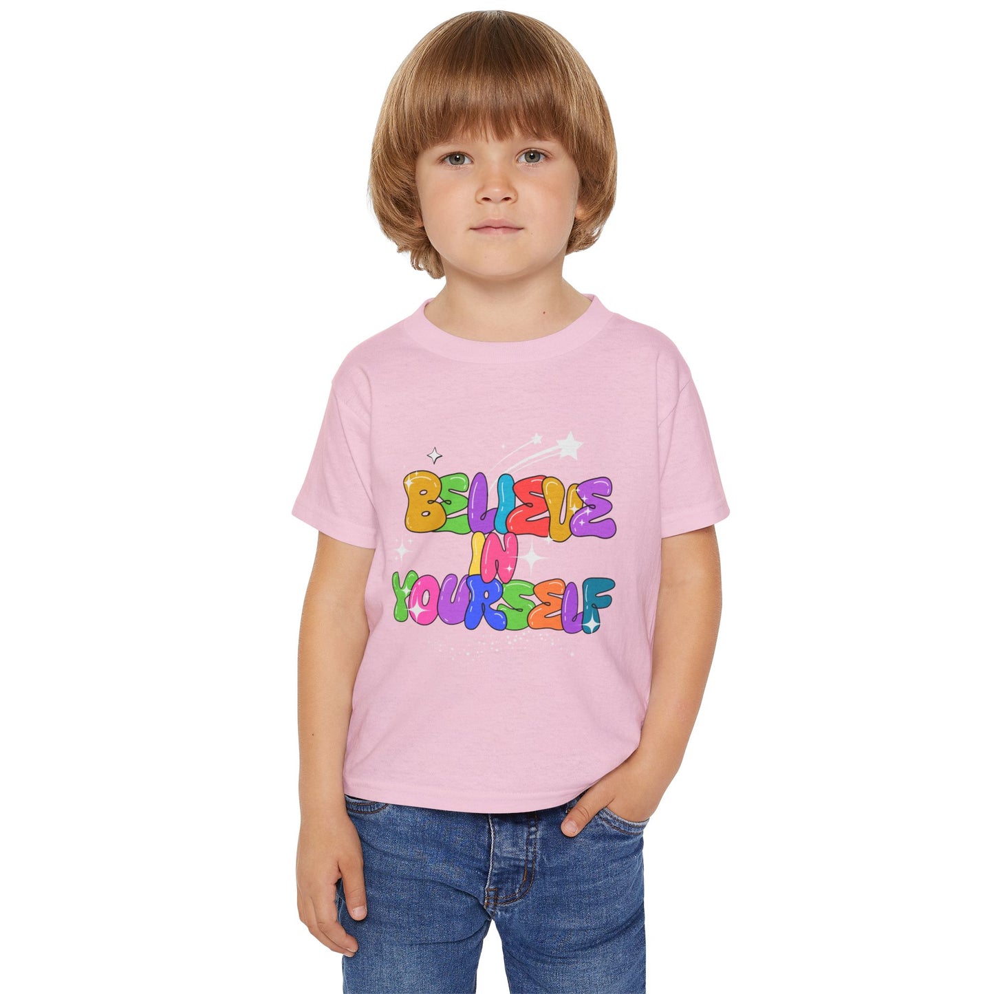 Toddler T-shirt - Believe in Yourself Design