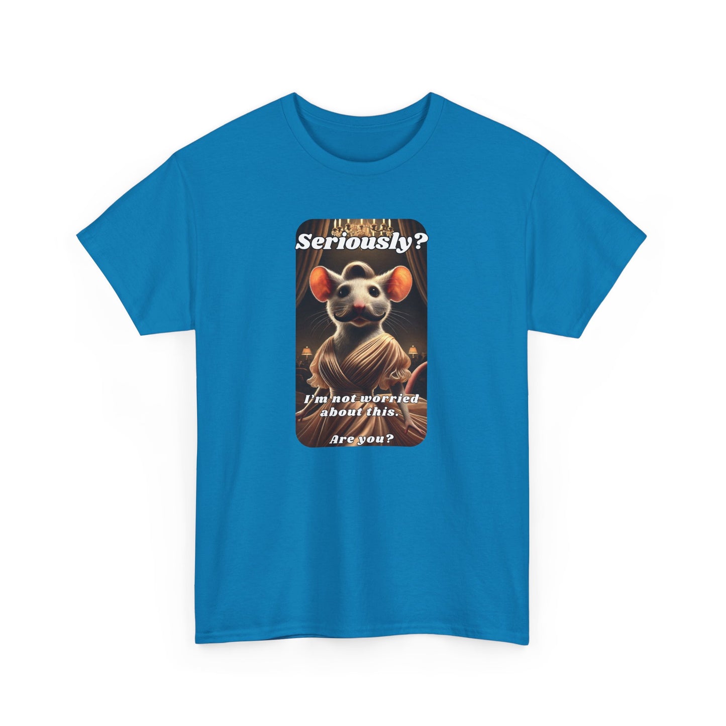 Trans Mouse Graphic Tee - "Seriously?"