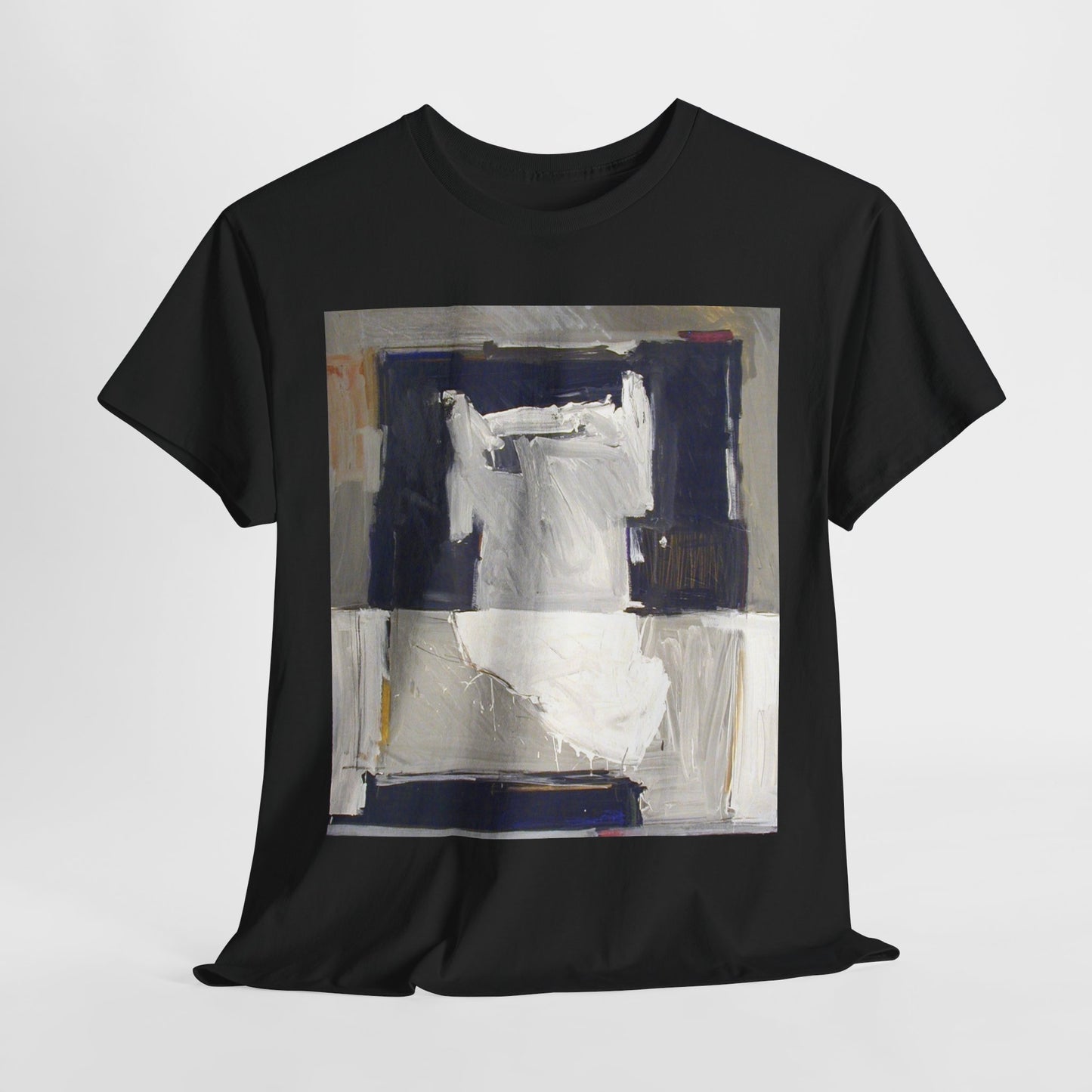 Artistic Abstract Design Unisex Heavy Cotton Tee - Casual Style for Art Lovers