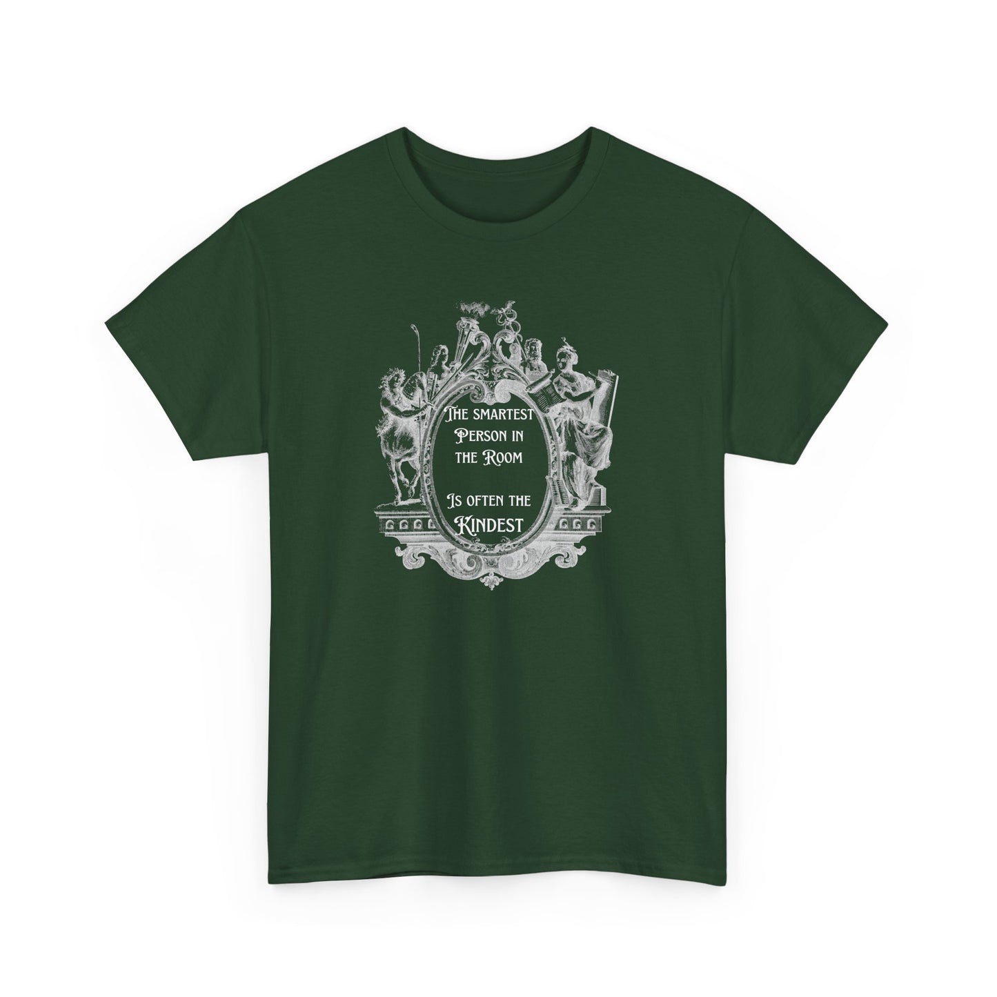 Unisex Heavy Cotton Tee - "The Smartest Person in the Room" Graphic Tee