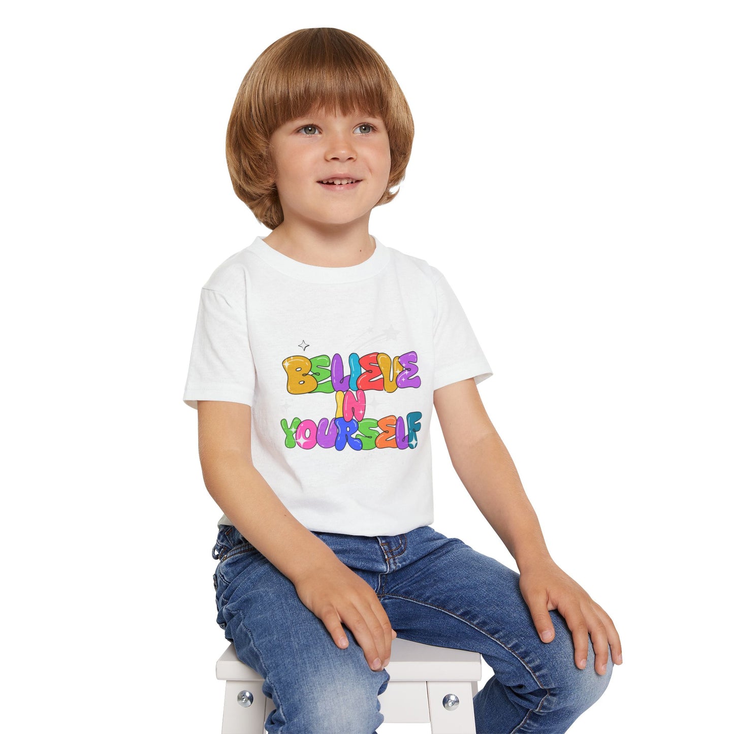 Toddler T-shirt - Believe in Yourself Design