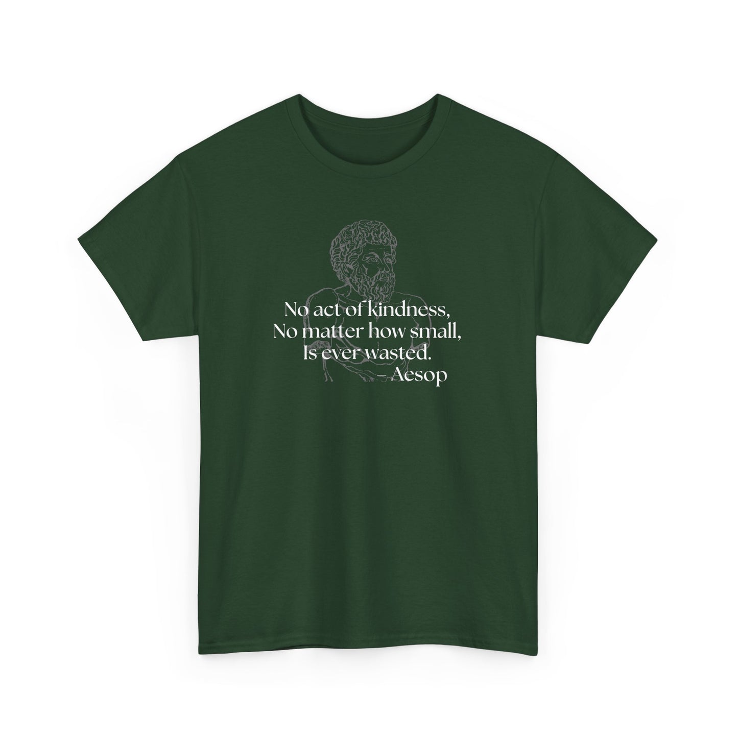 Inspirational Aesop Quote Unisex Heavy Cotton Tee