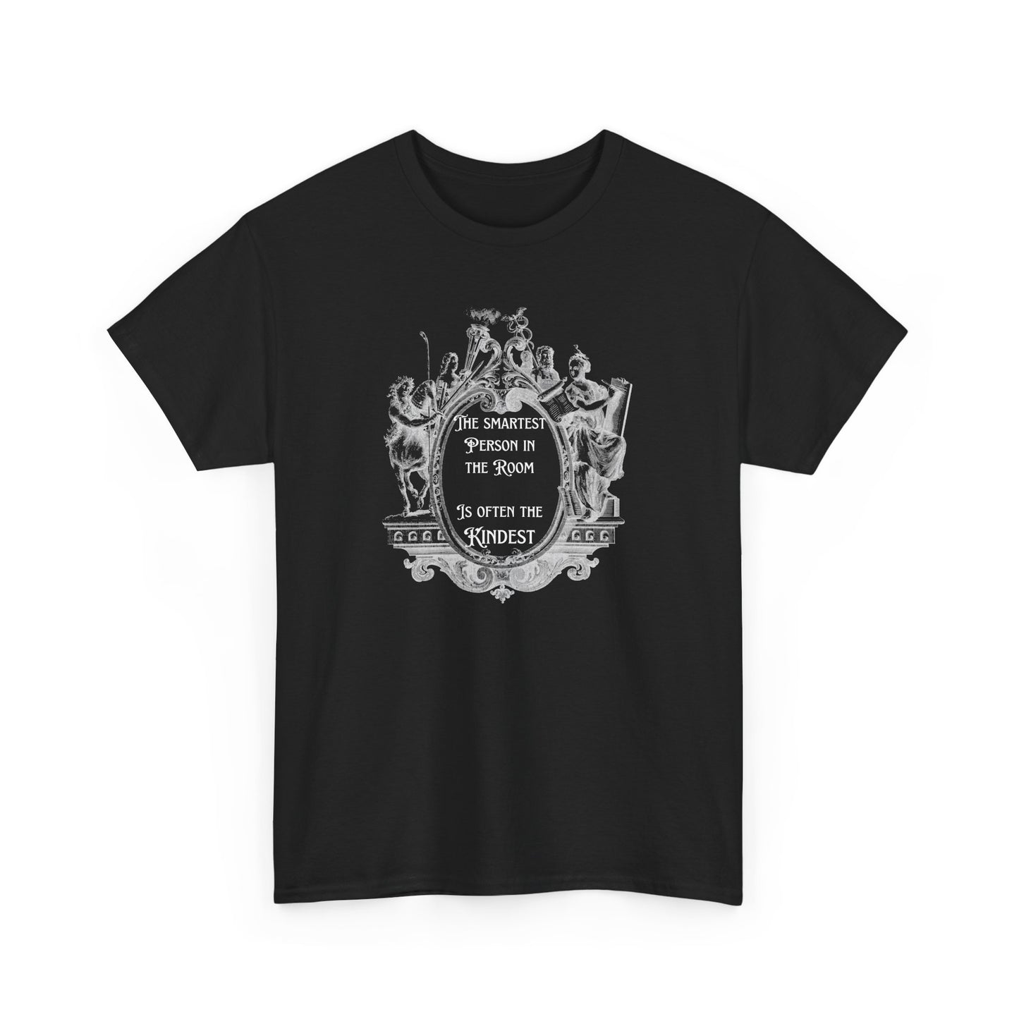 Unisex Heavy Cotton Tee - "The Smartest Person in the Room" Graphic Tee