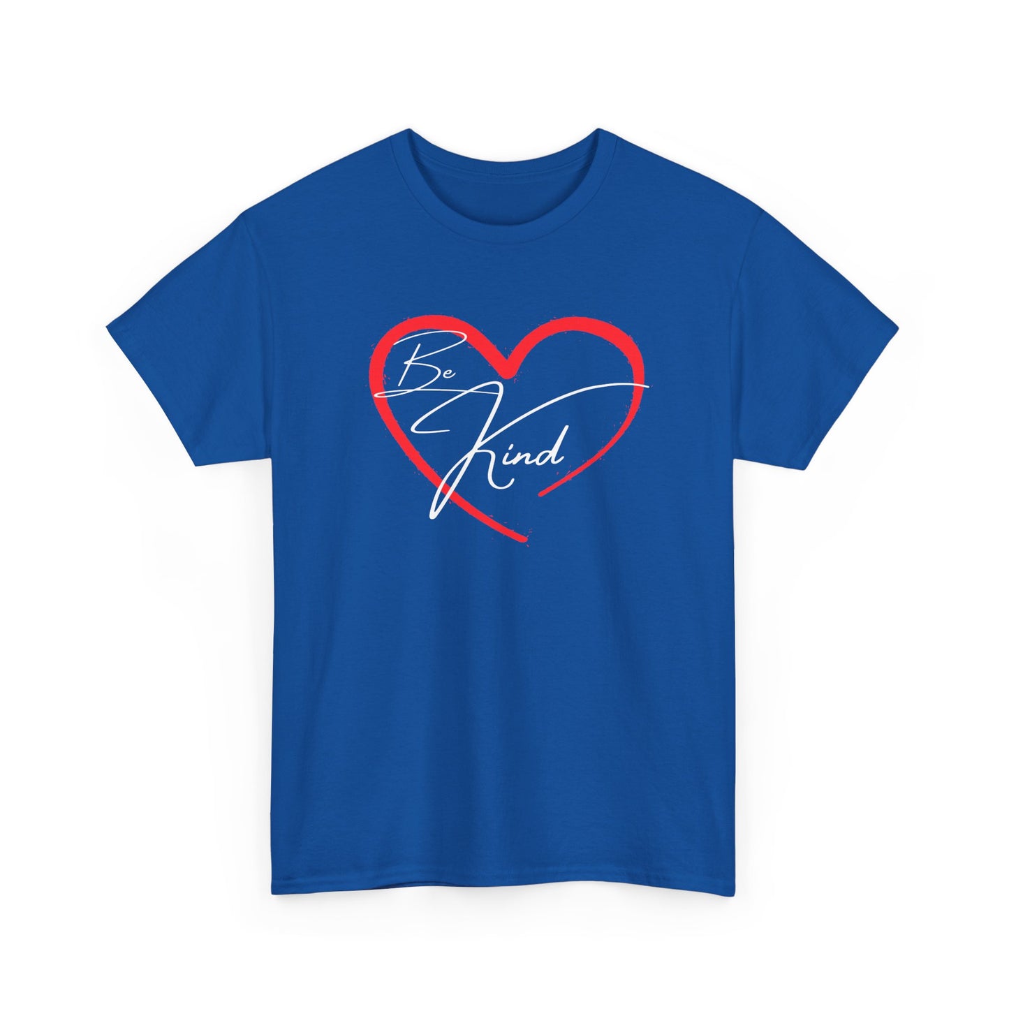 Be Kind Unisex Heavy Cotton Tee - Positive Message T-Shirt