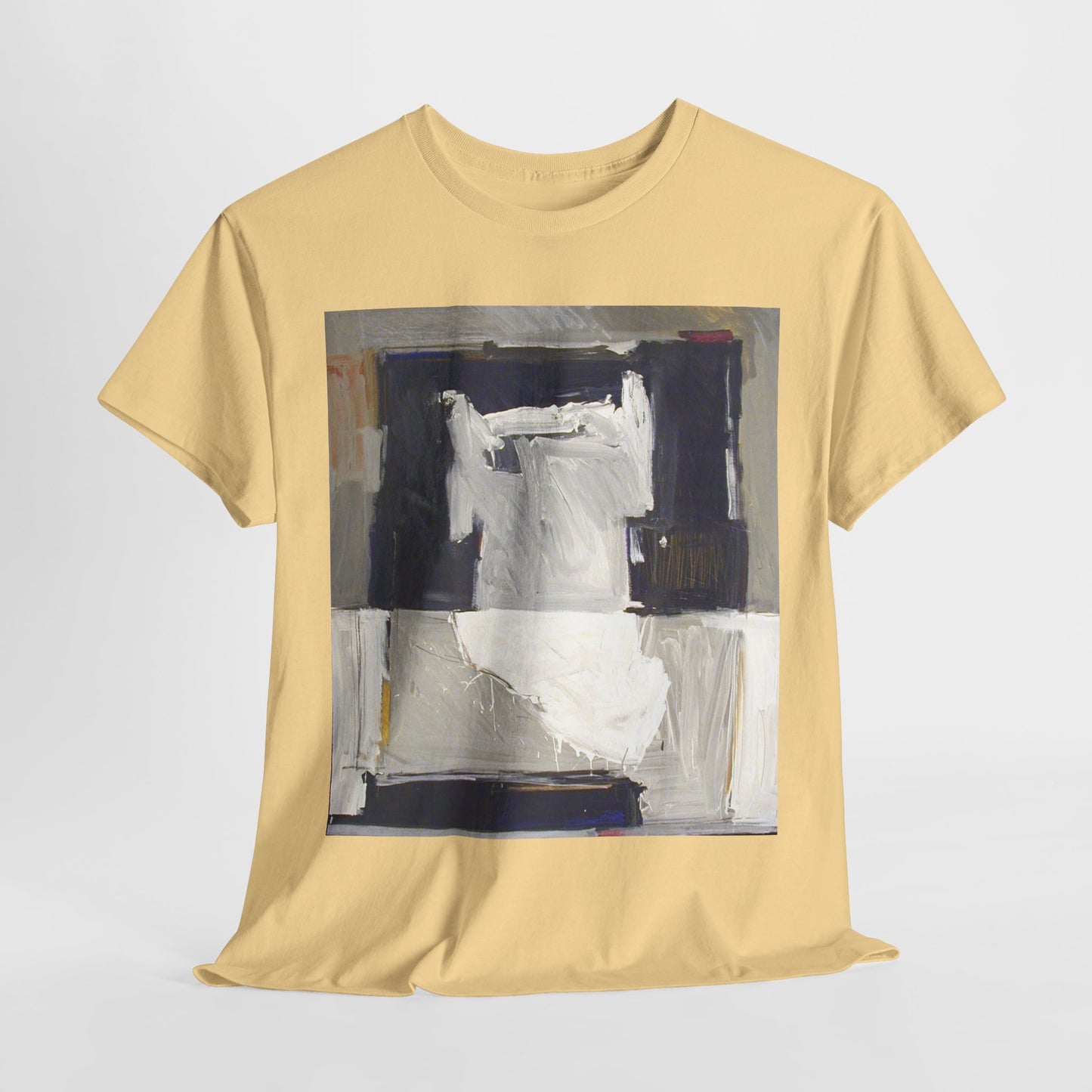 Artistic Abstract Design Unisex Heavy Cotton Tee - Casual Style for Art Lovers
