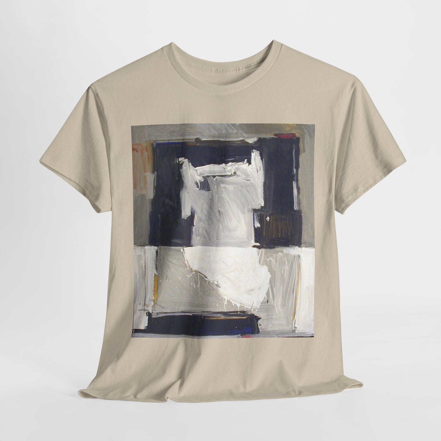 Artistic Abstract Design Unisex Heavy Cotton Tee - Casual Style for Art Lovers