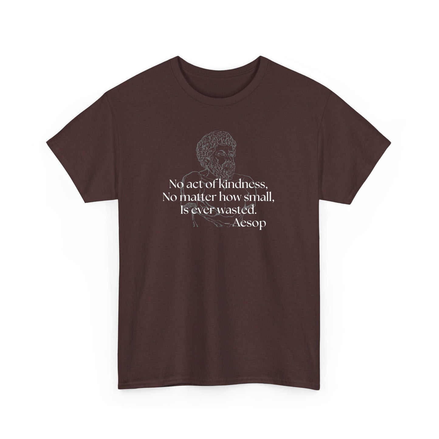 Inspirational Aesop Quote Unisex Heavy Cotton Tee