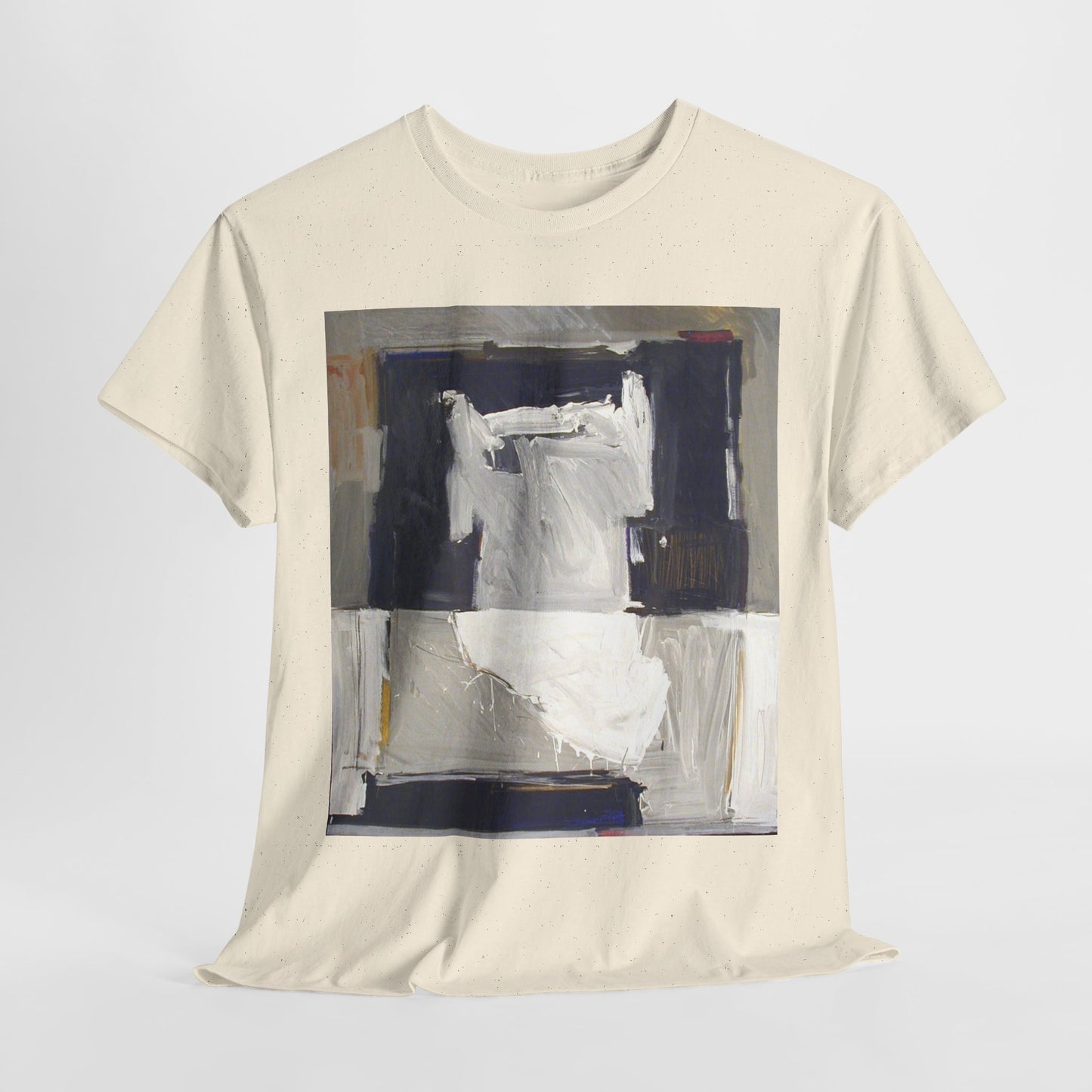 Artistic Abstract Design Unisex Heavy Cotton Tee - Casual Style for Art Lovers