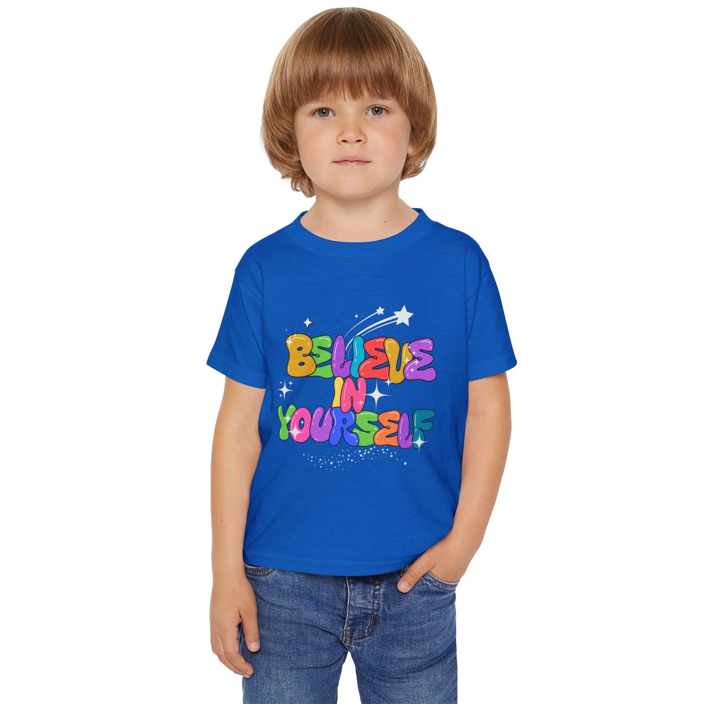 Toddler T-shirt - Believe in Yourself Design