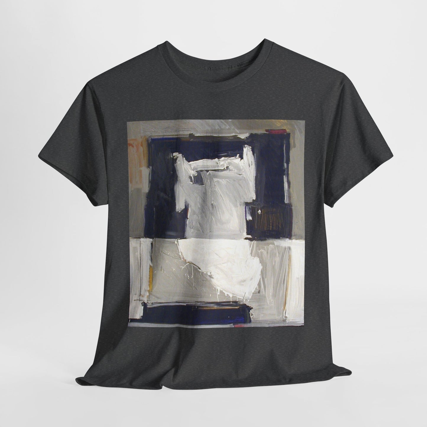 Artistic Abstract Design Unisex Heavy Cotton Tee - Casual Style for Art Lovers